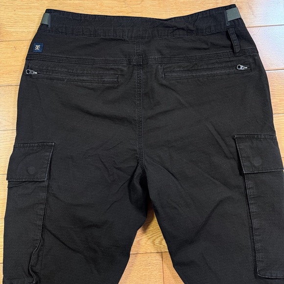ROARK Men's Black Ripstop Layover Cargo Pants Size 31 Adventure Gorpcore - Picture 7 of 7